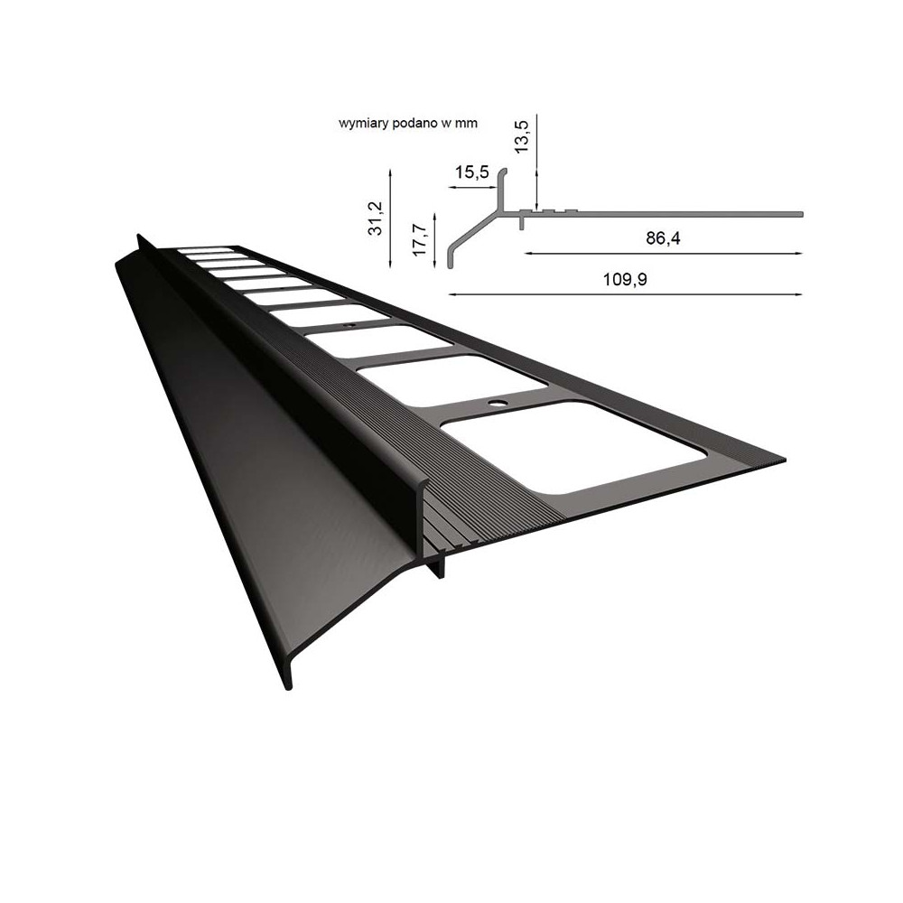 Profil okapowy K30 Renoplast | Sklep Balkony-tarasy24.pl Profil okapowy K30 Renoplast | Sklep Balkony-tarasy24.pl