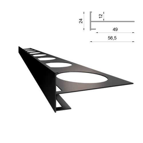 Profil schodowy SC1 - 2m | Sklep balkony-tarasy24