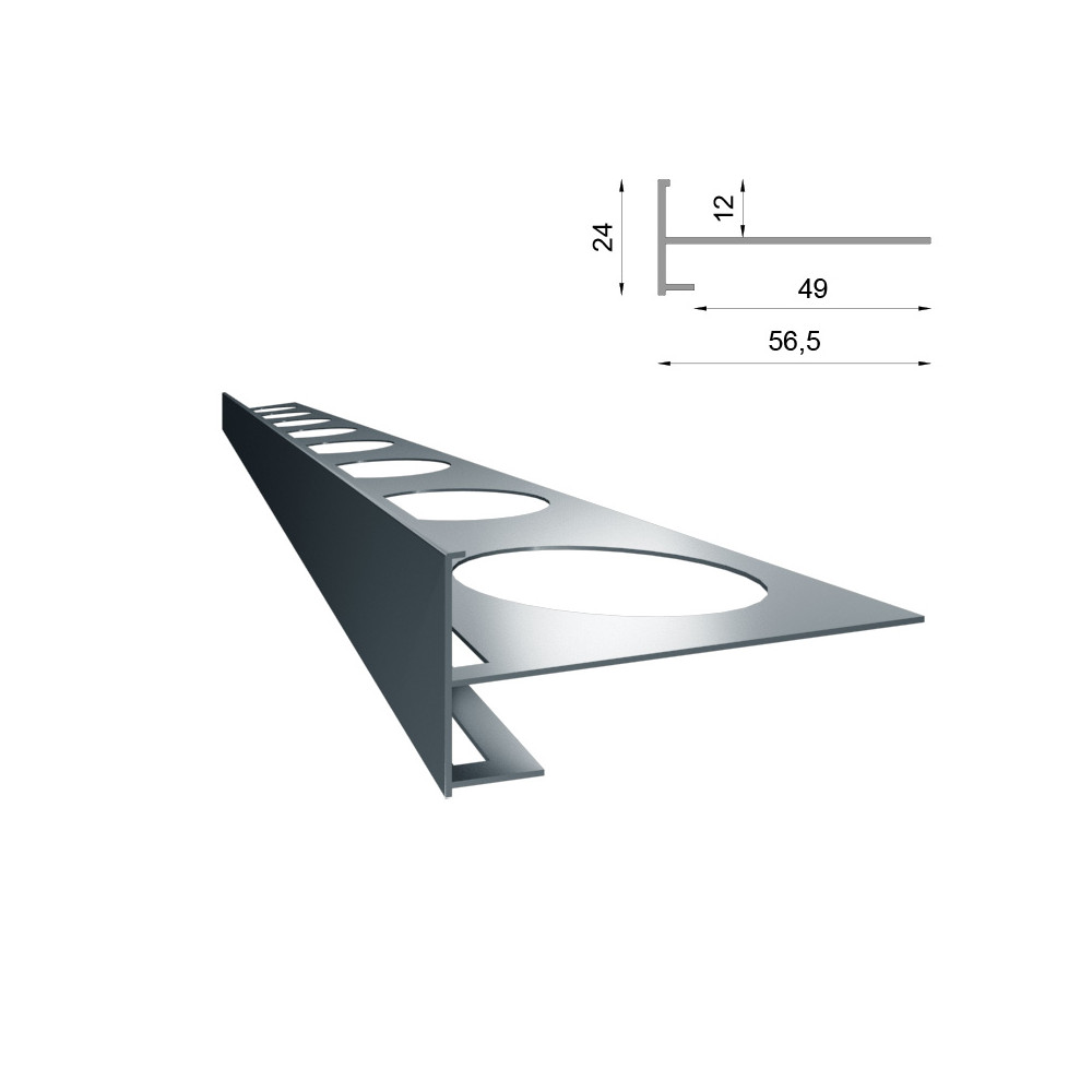 Profil schodowy SC1 - 2m | Sklep balkony-tarasy24