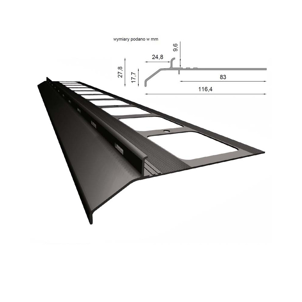 Profil okapowy Renoplast K20 | balkony-tarasy24 Profil okapowy Renoplast K20 | balkony-tarasy24
