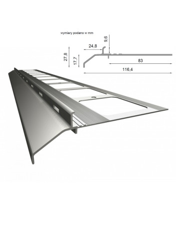 Profil okapowy Renoplast K20 | balkony-tarasy24