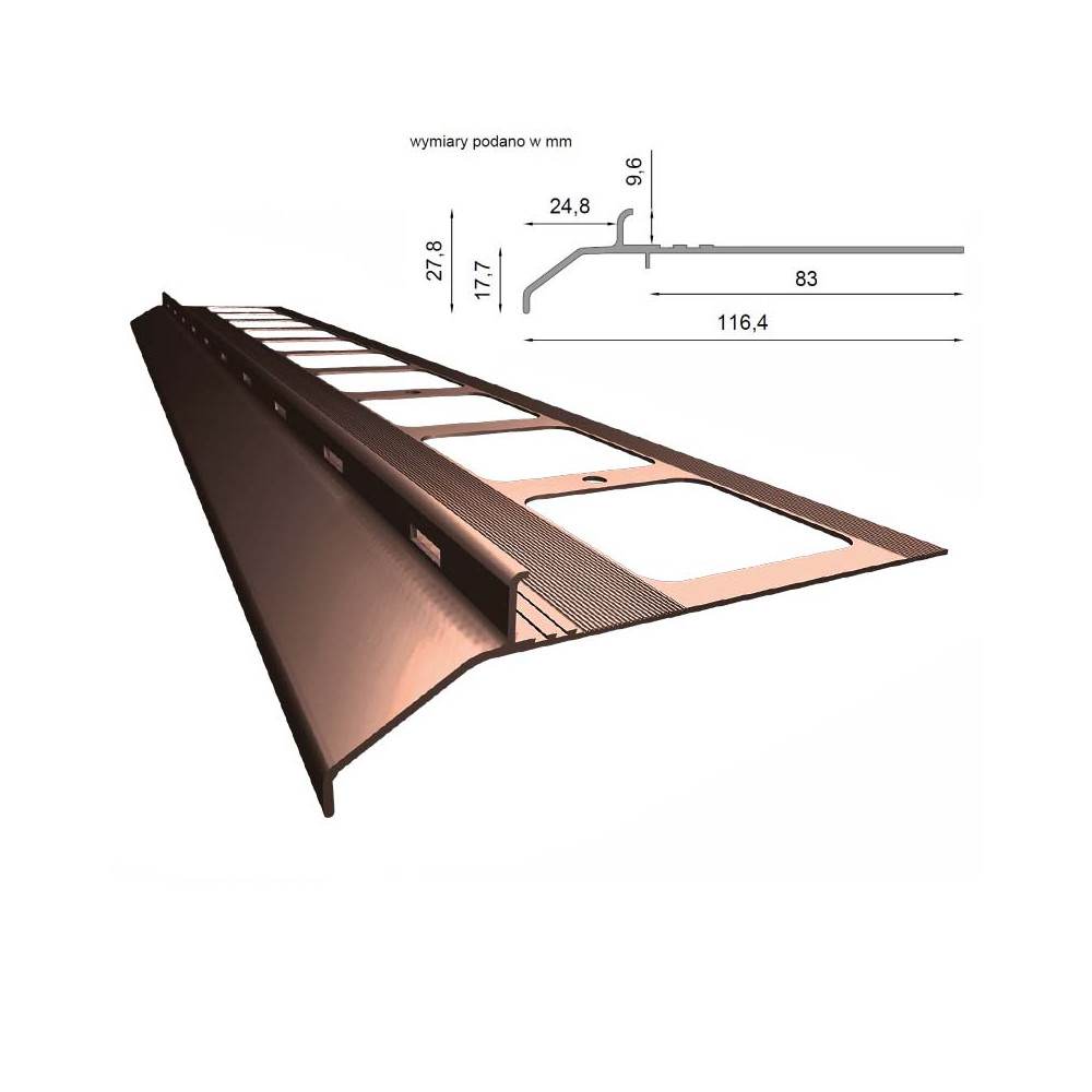 Profil okapowy Renoplast K20 | balkony-tarasy24 Profil okapowy Renoplast K20 | balkony-tarasy24