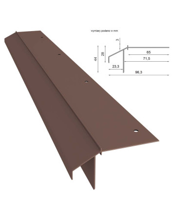 Profil okapowy Renoplast K10R
