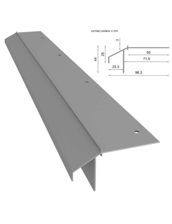 Profil okapowy Renoplast K10R