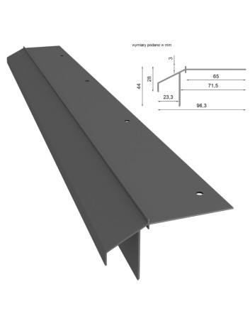 Profil okapowy Renoplast K10R