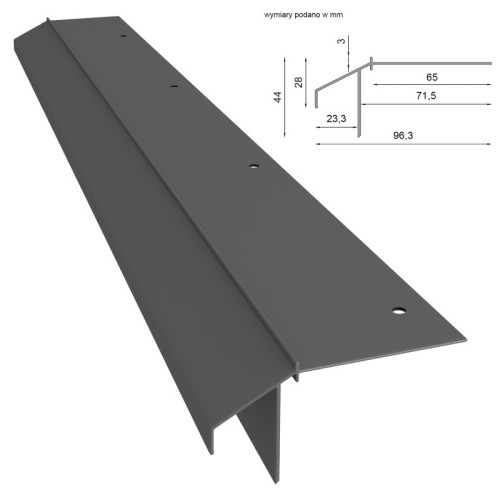Profil okapowy Renoplast K10R