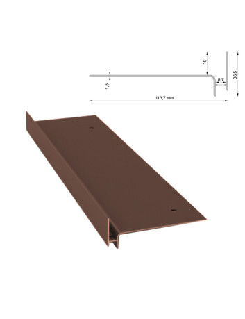 Profil schodowy SW - 2 metry | Sklep balkony-tarasy24