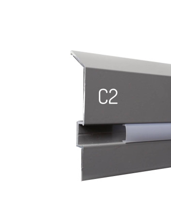C2 PROFIL COKOŁOWY ZAMYKAJĄCY 200 CM