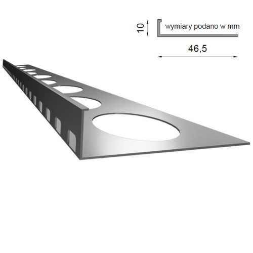 Profil schodowy SZ10 do kamiennego dywanu