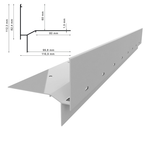 Profil prosty Renoplast - W60